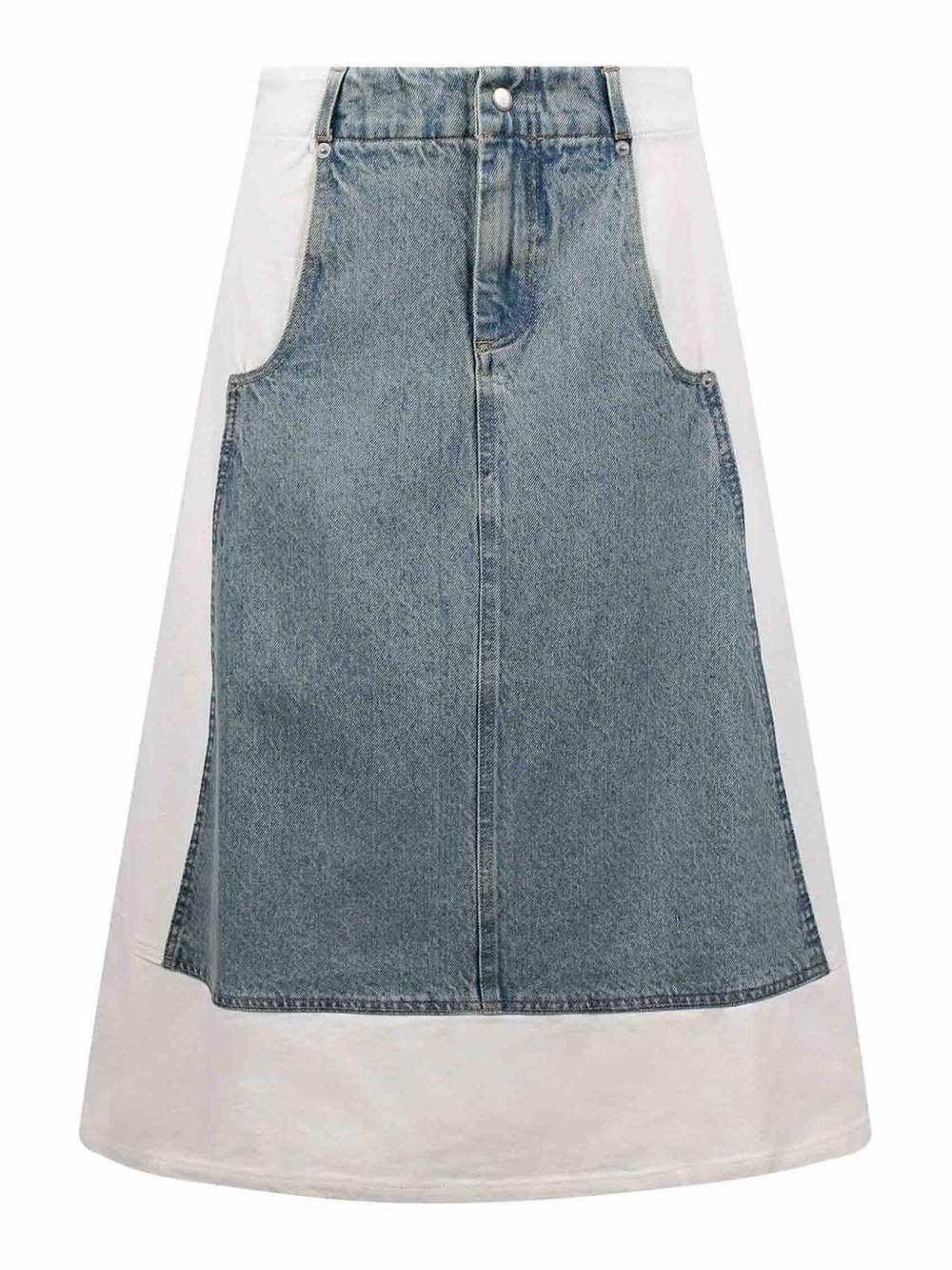 Sea New York Liam Denim Skirt - NWT - Size 6 - Picture 5 of 7